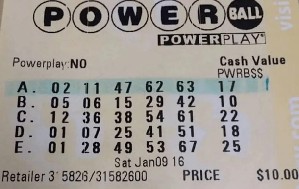 У США  зірвали джекпот  на 800 млн, але не в день розіграшу лотереї