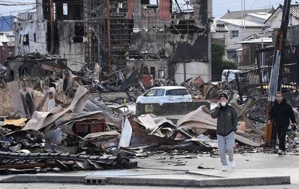 Землетрус у Японії: кількість загиблих зросла до 92