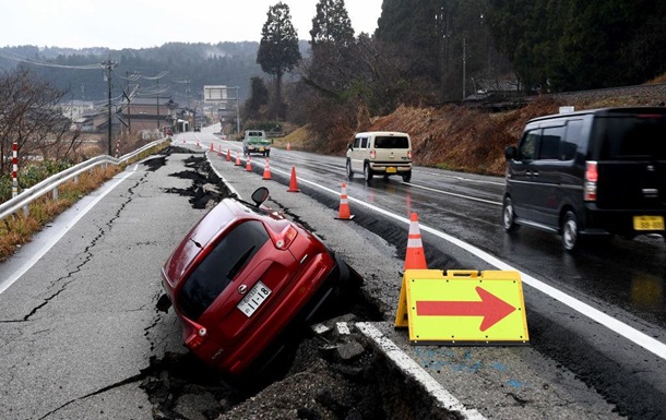 Землетрус у Японії: стало відомо про 110 загиблих