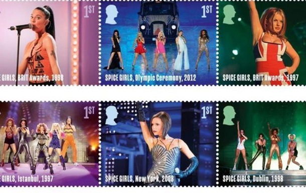 У Британії випустять марки на честь 30-річчя Spice Girls