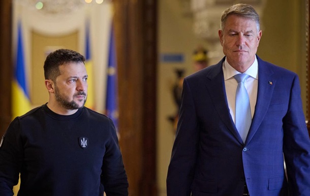 Зеленський провів переговори з президентом Румунії