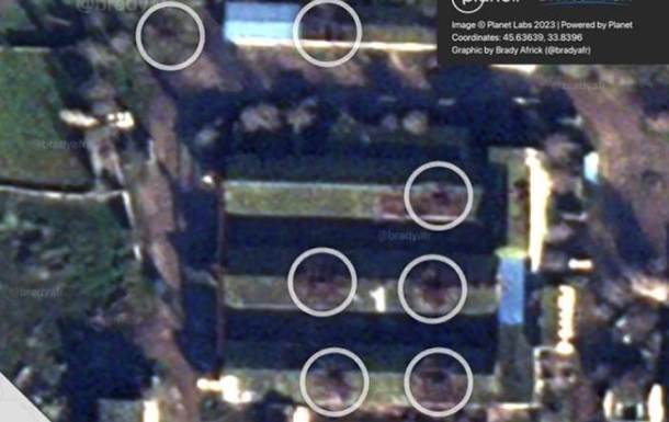 Знімки з космосу підтвердили знищення авіабази окупантів у Саках