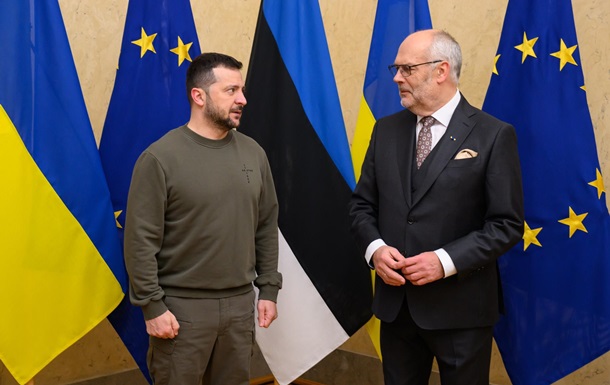 Зеленський провів зустріч з президентом Естонії
