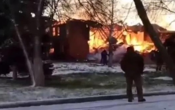 В Чечне сгорел штаб 70-го гвардейского полка