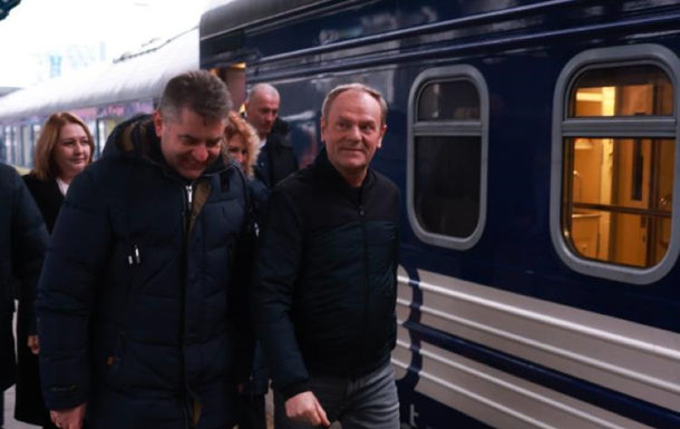 Прем єр Польщі Дональд Туск приїхав в Україну