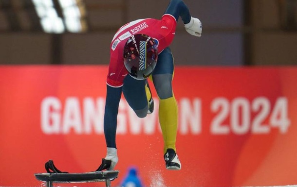 Украинец завоевал серебро в скелетоне на юношеской Олимпиаде-2024
