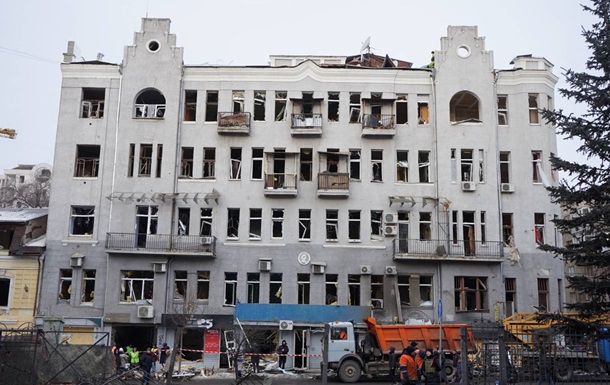 В Харькове при ударах 23 января повреждены 62 объекта исторического наследия
