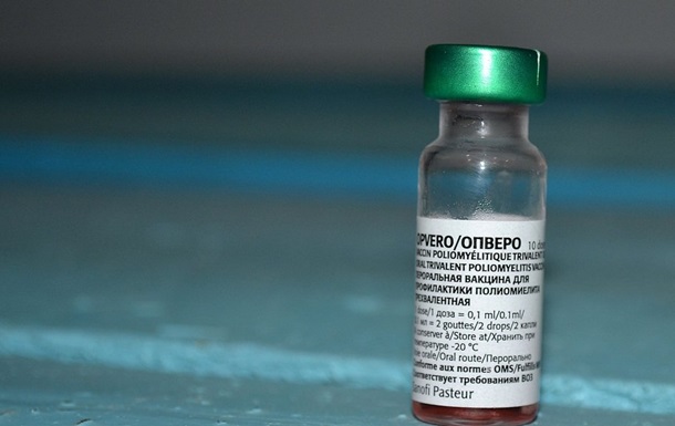 Україна отримала 340 тисяч доз оральної вакцини проти поліомієліту