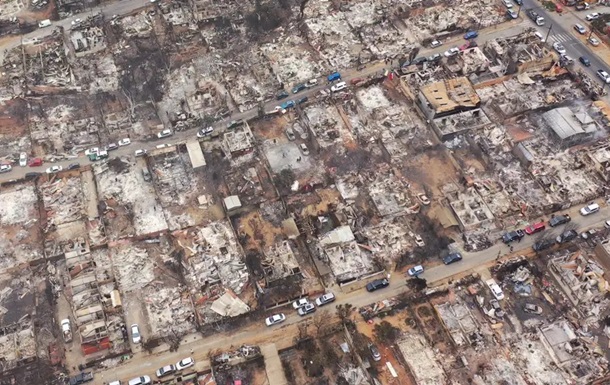 Лесные пожары в Чили унесли не менее 112 жизней