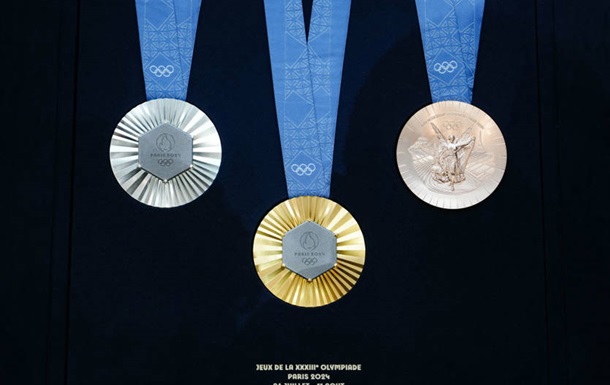 Представлено унікальні медалі Олімпіади-2024