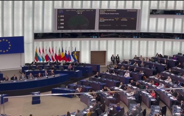 Європарламент схвалив €50 млрд допомоги Україні
