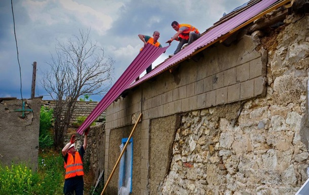 В Херсонской области отремонтирована треть разрушенных обстрелами домов