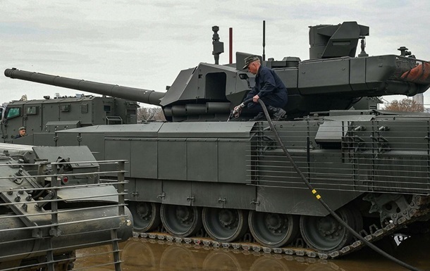 У ГУР назвали кількість танків Армата в РФ