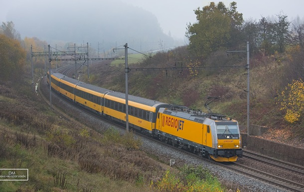 Чешский перевозчик запускает второй железнодорожный маршрут в Украину