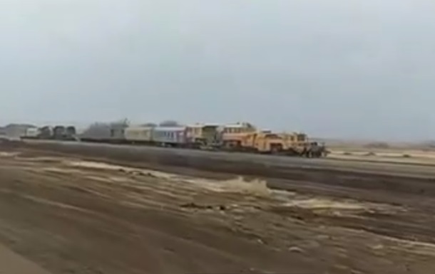 З явилось відео будівництва залізниці з РФ у Крим