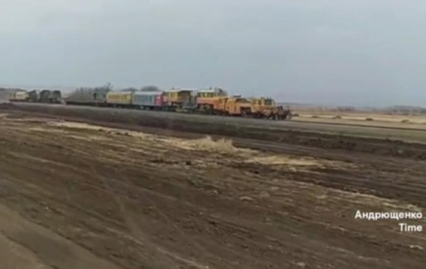 ГУР відреагувало на будівництво росіянами залізниці в Крим