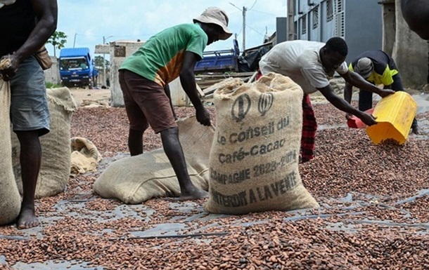 Цены на какао-бобы впервые превысили $10 тыс. за тонну