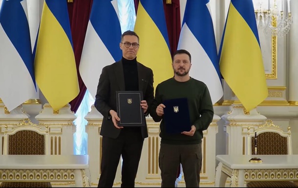 Украина и Финляндия подписали соглашение о безопасности