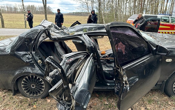 В Черниговской области дерево упало на автомобиль, есть погибшие
