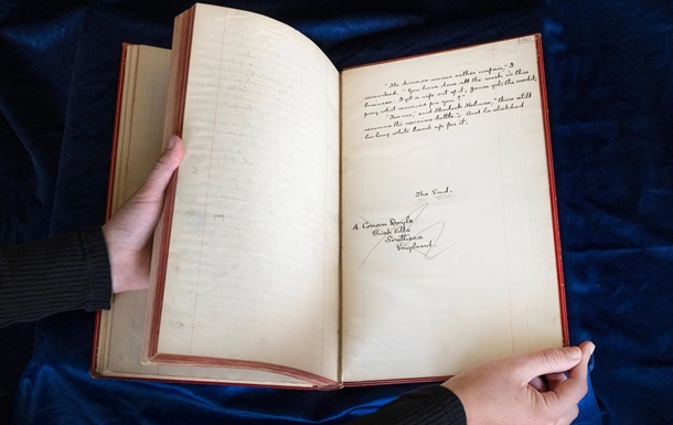 Рукопис повісті про Шерлока Голмса виставлять на аукціон
