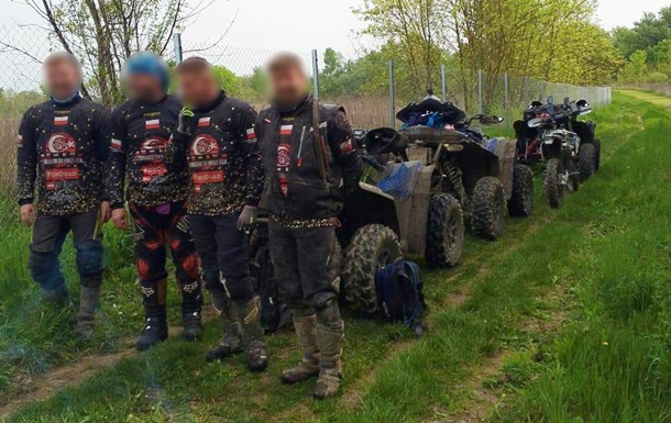 Польские экстремалы на квадроциклах  прорвали  границу Украины