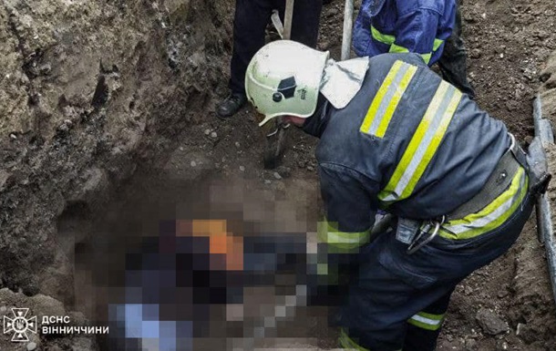 На Вінниччині під завалами ґрунту загинув чоловік