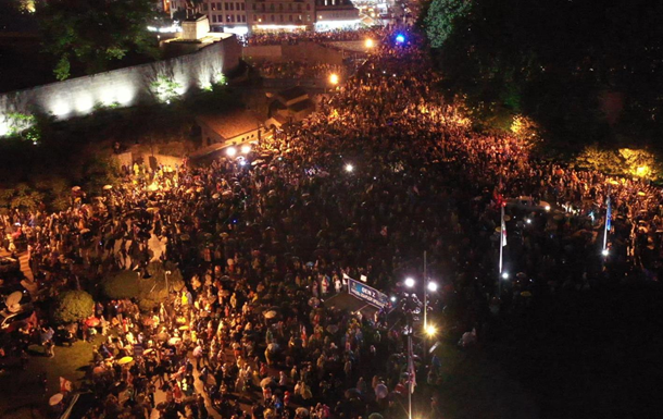 Закон об  иноагентах : в Тбилиси масштабный протест перед голосованием