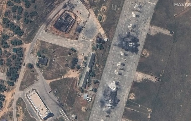 Удар по аэродрому Бельбек: появились качественные снимки