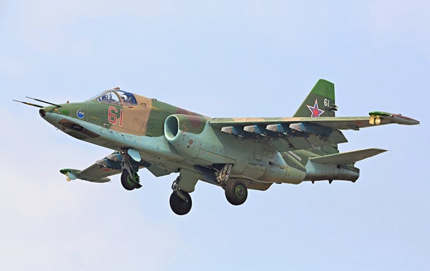 ВСУ уничтожили российский штурмовой самолет Су-25