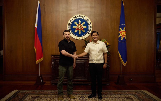 Зеленський зустрівся з президентом Філіппін