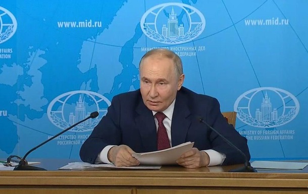 Путин назвал условия для переговоров с Украиной