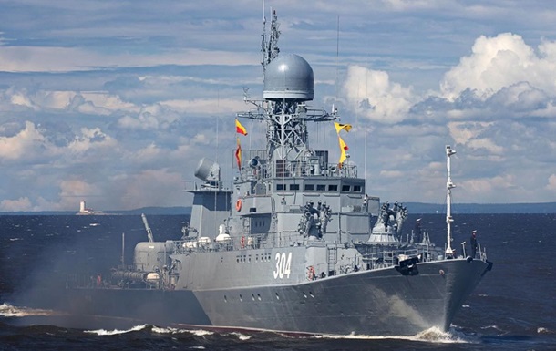 Флот РФ відрепетирував війну у ​​Балтійському морі