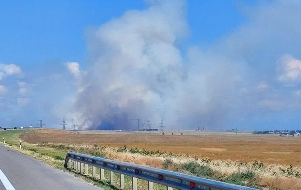 В Криму сталася пожежа на мисі, звідки окупанти запускають  шахеди  - ЗМІ
