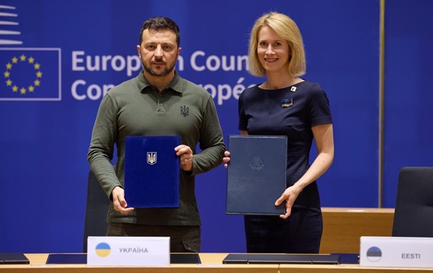 Украина заключила соглашения о безопасности с Литвой и Эстонией