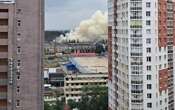 В России горит оборонный завод