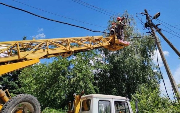 Укрэнерго снизило объем отключений в 10 областях