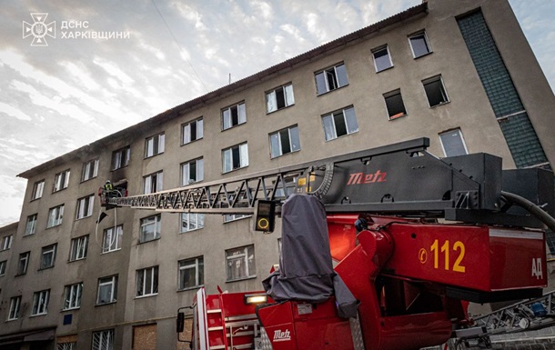 У Харкові горів гуртожиток одного з вишів