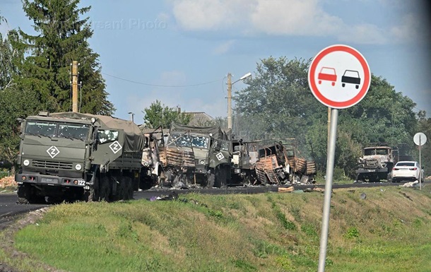 Знищення колони РФ на Курщині: з явилися фото