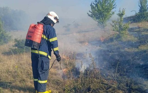 Майже по усій Вінниччині ліквідовували пожежі в екосистемах - ДСНС