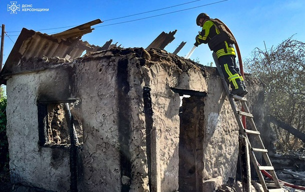 В Херсонской области из-за обстрелов возникло 11 пожаров