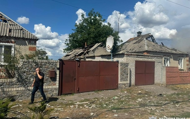 Під час обстрілу Золочева постраждали шестеро людей, серед них - дитина