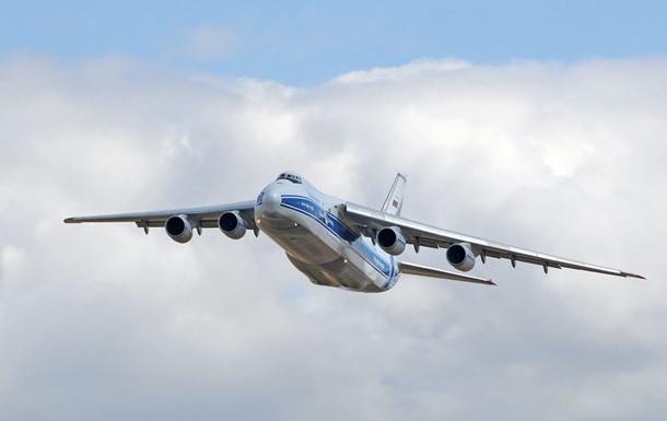 В Білорусь уперше за півтора року з Росії залетів Ан-124