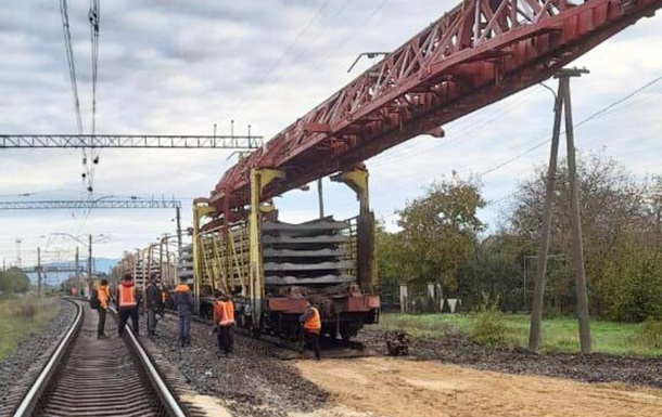 Укрзалізниця почала активно будувати євроколії Чоп-Ужгород