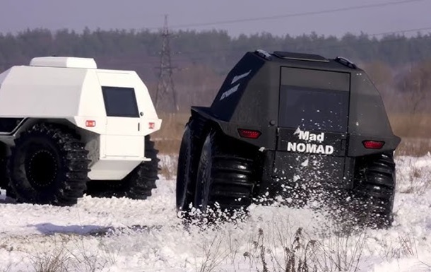 Прикордонники показали тестування всюдиходу Nomad