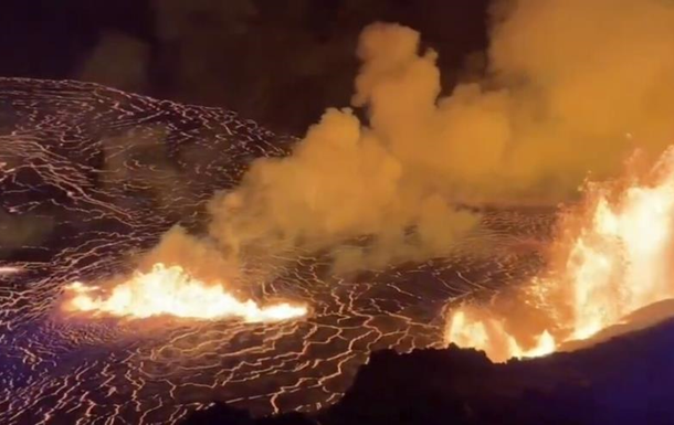 На Гавайях произошло извержение одного из самых активных вулканов в мире