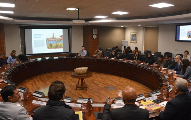 MEA and UP govt brief foreign journalists on grand Mahakumbh in New Delhi