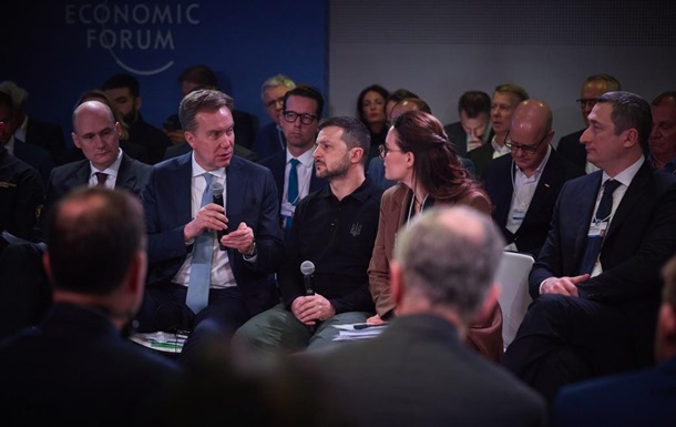 Зеленский в Давосе обсудил инвестиции в Украину
