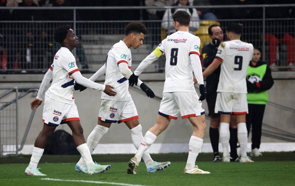 ПСЖ победил низшелиговый Ле-Ман в Кубке Франции