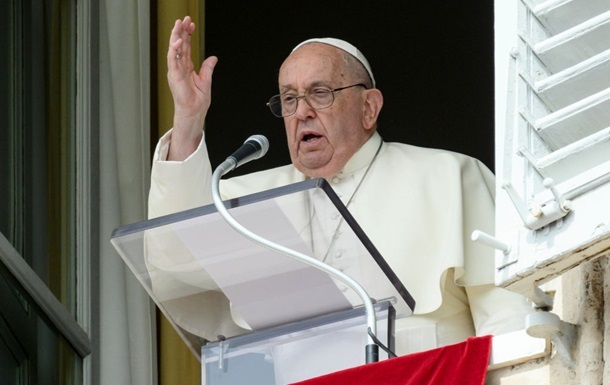 Папа Римский призвал молодежь Украины  простить своих врагов 
