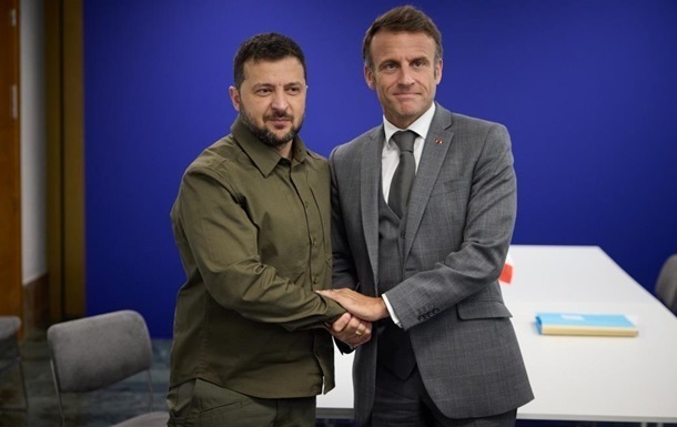 Зеленский поблагодарил Макрона за истребители Mirage